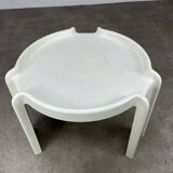 Giotto Stoppino side table, Kartell, 70s, space age style