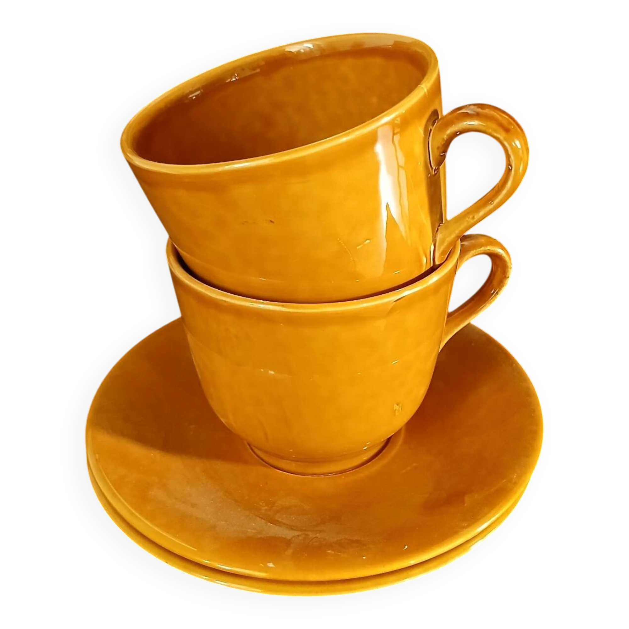 2 tasses en céramique italienne