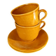 2 tasses en céramique italienne