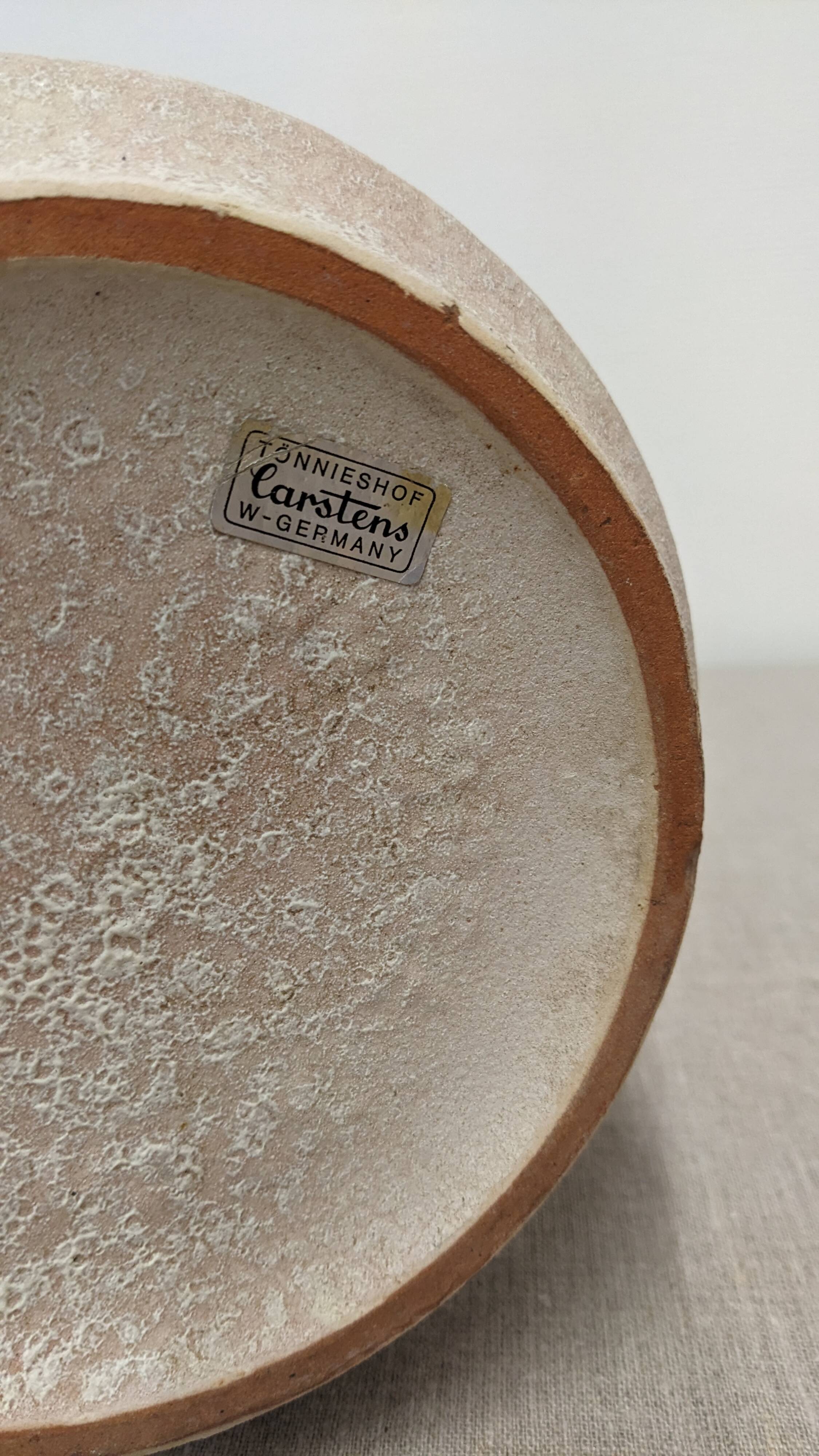 XL ceramic vase by Carstens, West Germany circa 1960