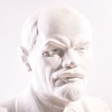 Vintage bust vladimir lenin