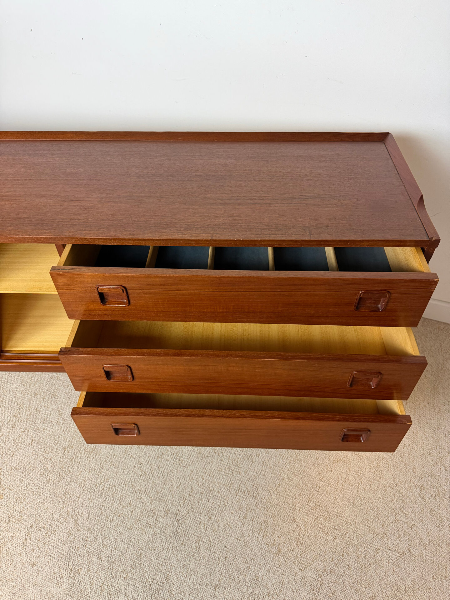 Scandinavian sideboard in teak