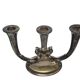 Art Deco three-armed candleholder, Germany, 1950s