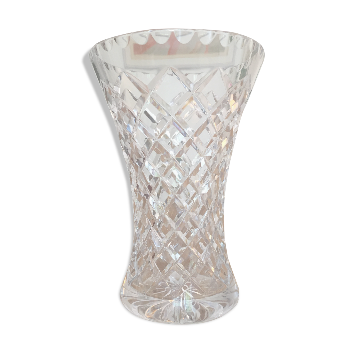 Vintage glass vase