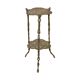 Table d'appoint en laiton de style Art Nouveau