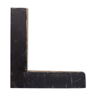 Lettre métallique enseigne L