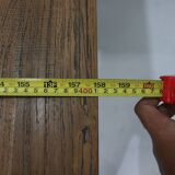 Solid oak monastery table - length 400 cm