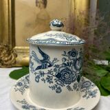 English earthenware jam stamped "Crown Ducal" old Bristol model