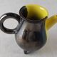Old milk jug, in two-tone ceramic, Luc Lucchesi, from Vallauris
