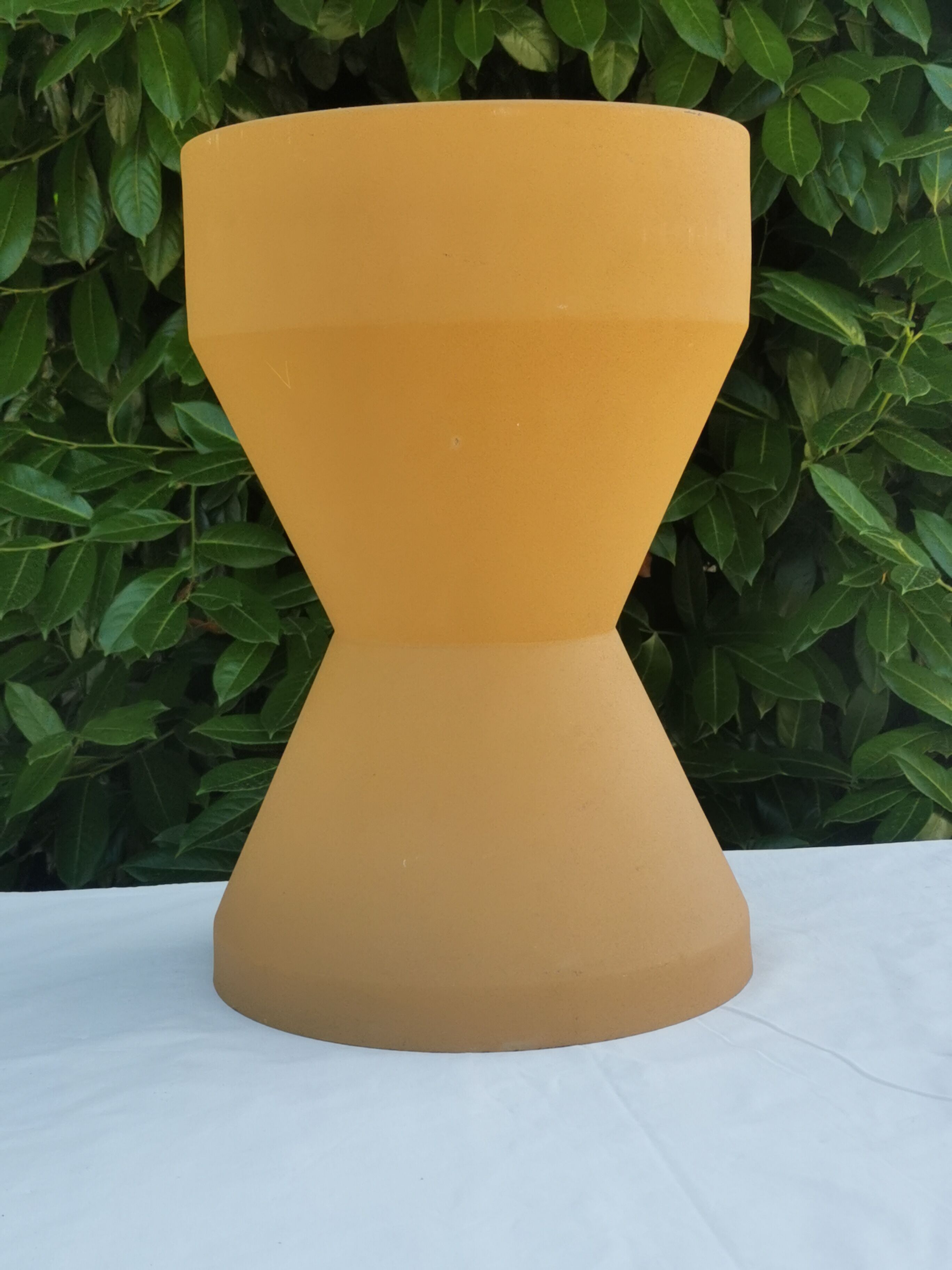 Vintage metal stool/end table