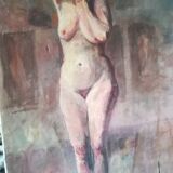 Huile sur toile / nu années 1900-20