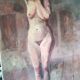 Huile sur toile / nu années 1900-20