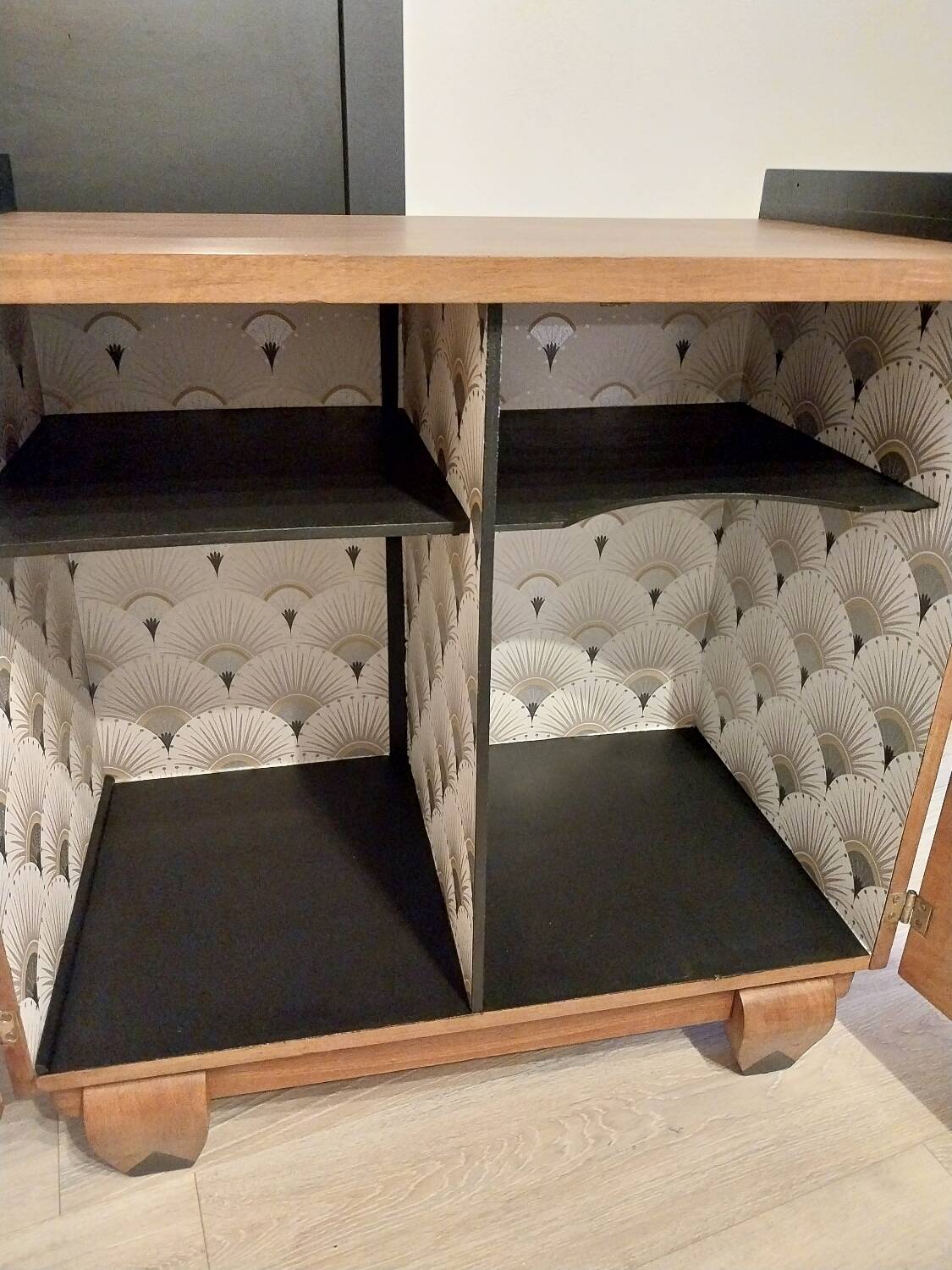 Art Deco bar cabinet