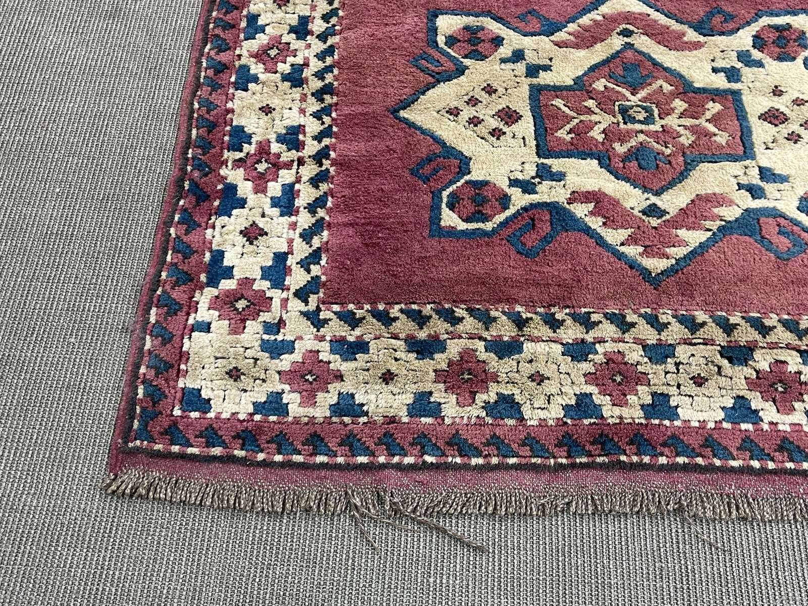 Iranian handmade wool rug