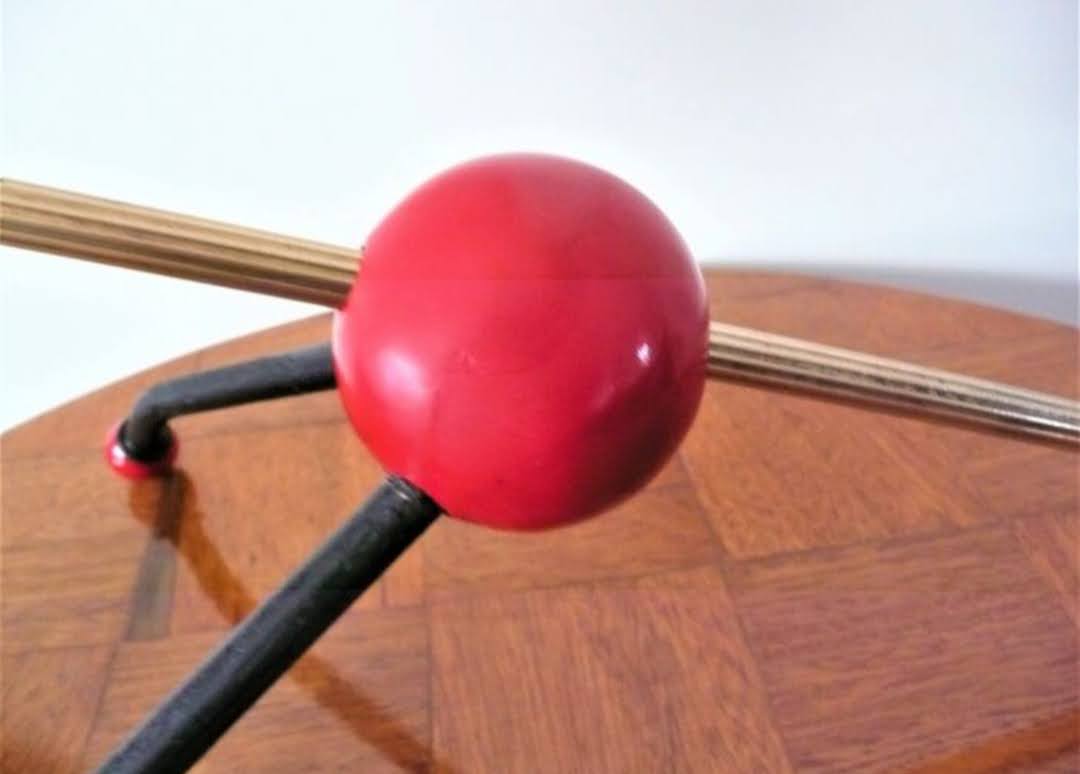 Table lamp brass and bakelite Otto Kolb 50s