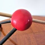 Lampe de table laiton et bakélite Otto Kolb années 50