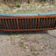 Vintage Scandinavian 3-seater wooden sofa – 1960s/70s