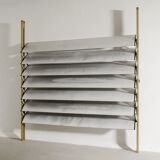 French Mid Century Jean Prouvé Aluminium Brise-Soleil Sun Shutter, 1950s