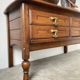 Guillerme and Chambron oak chest of drawers