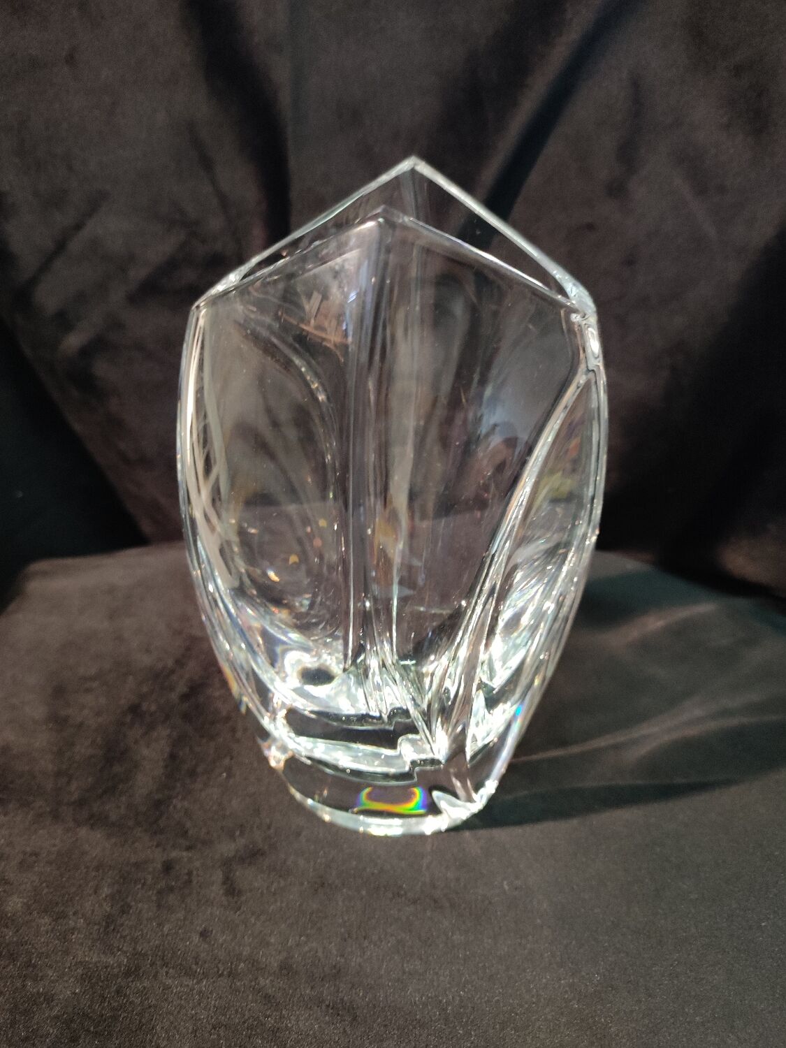 Baccarat crystal vase