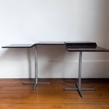 Vintage side table pair