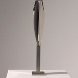 Børge Jørgensen sculpture made of polished steel 1984 1/1