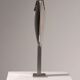 Sculpture de Børge Jørgensen en acier poli 1984 1/1