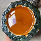 Decorative plate with relief