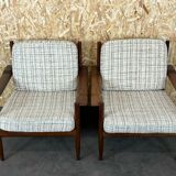 2 fauteuils scandinaves