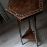 Art Deco Floral Console or Table