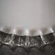 Suspension / lampshade opaline white toothed Art Deco 1930 TBE Ø 26 cm