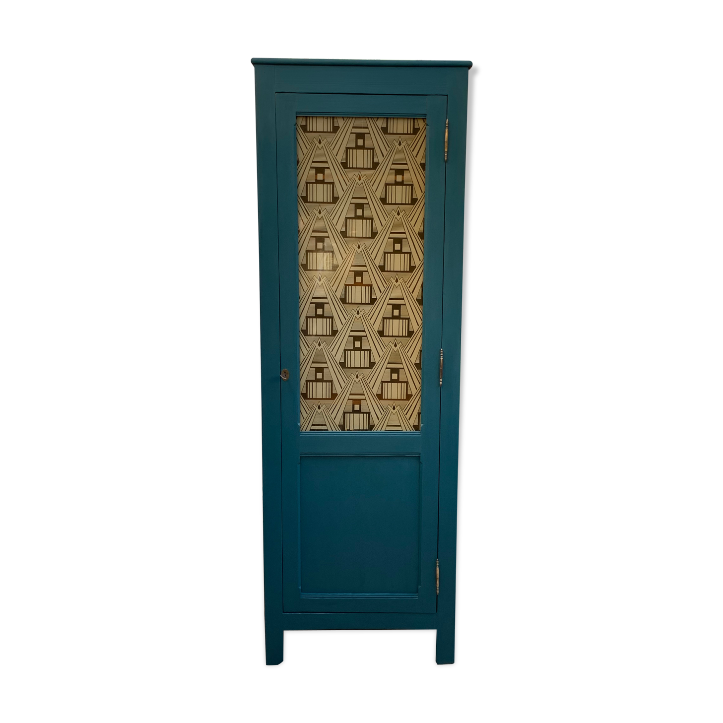 Art Deco glass Parisian wardrobe