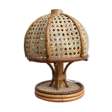 Vintage rattan lamp