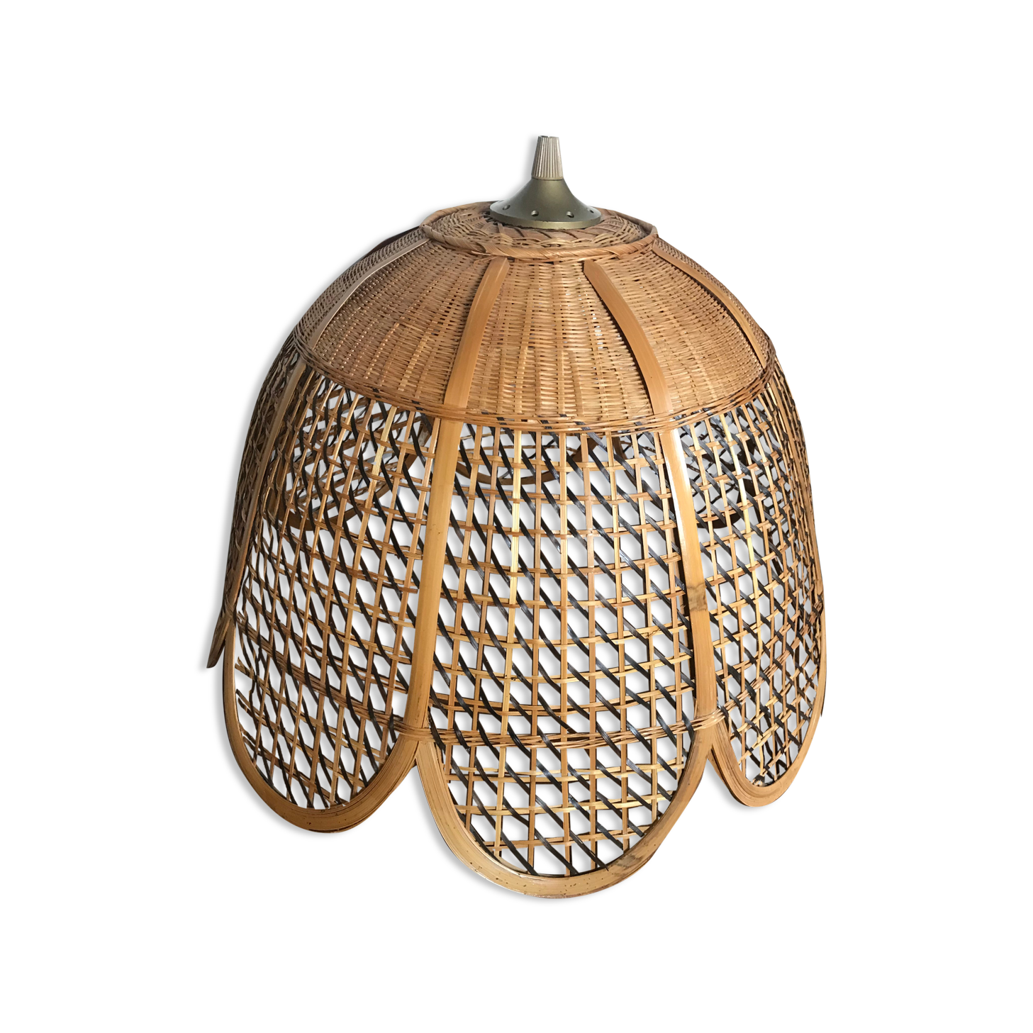 Vintage rattan hanging