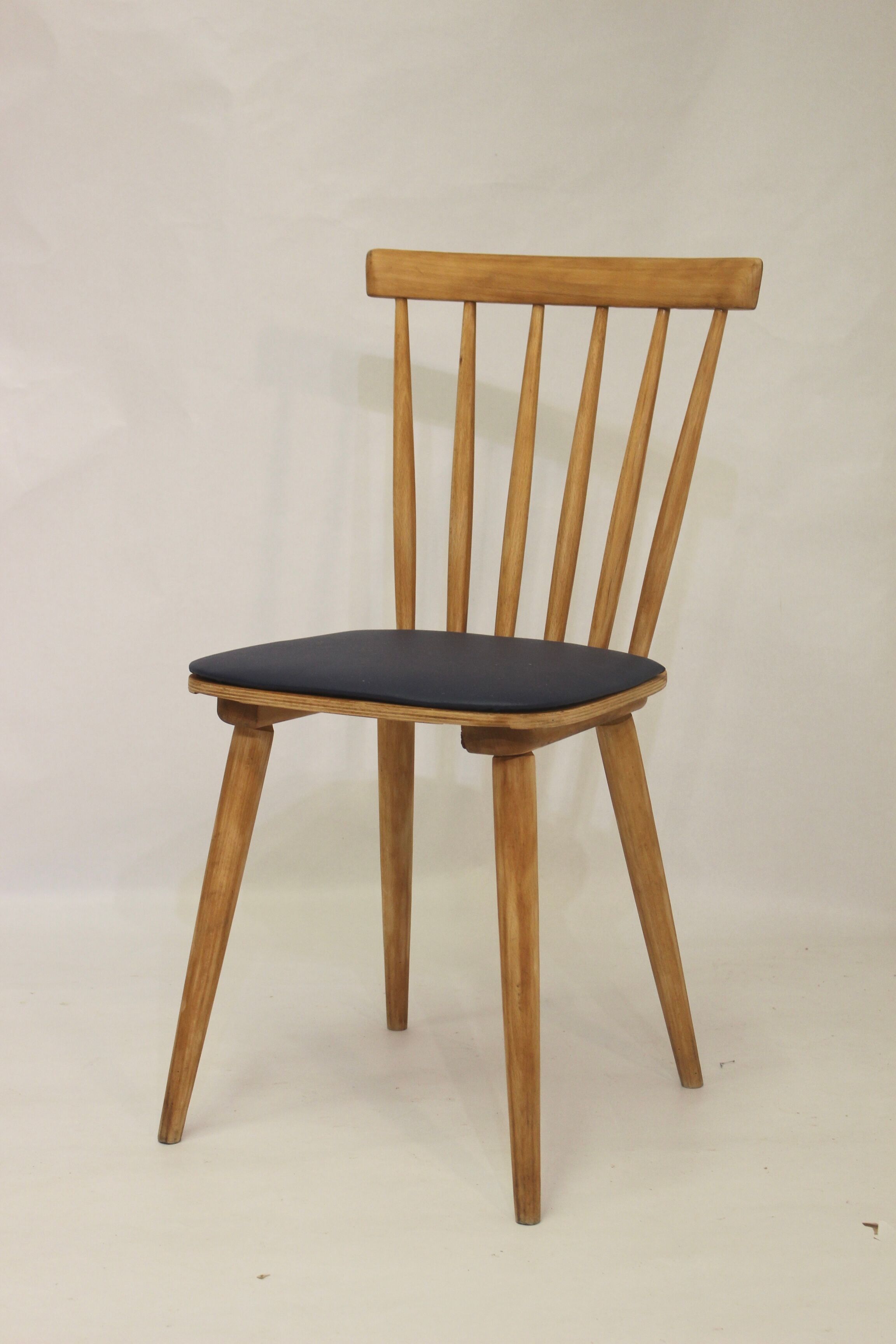 Lot de 6 chaises scandinave 1960