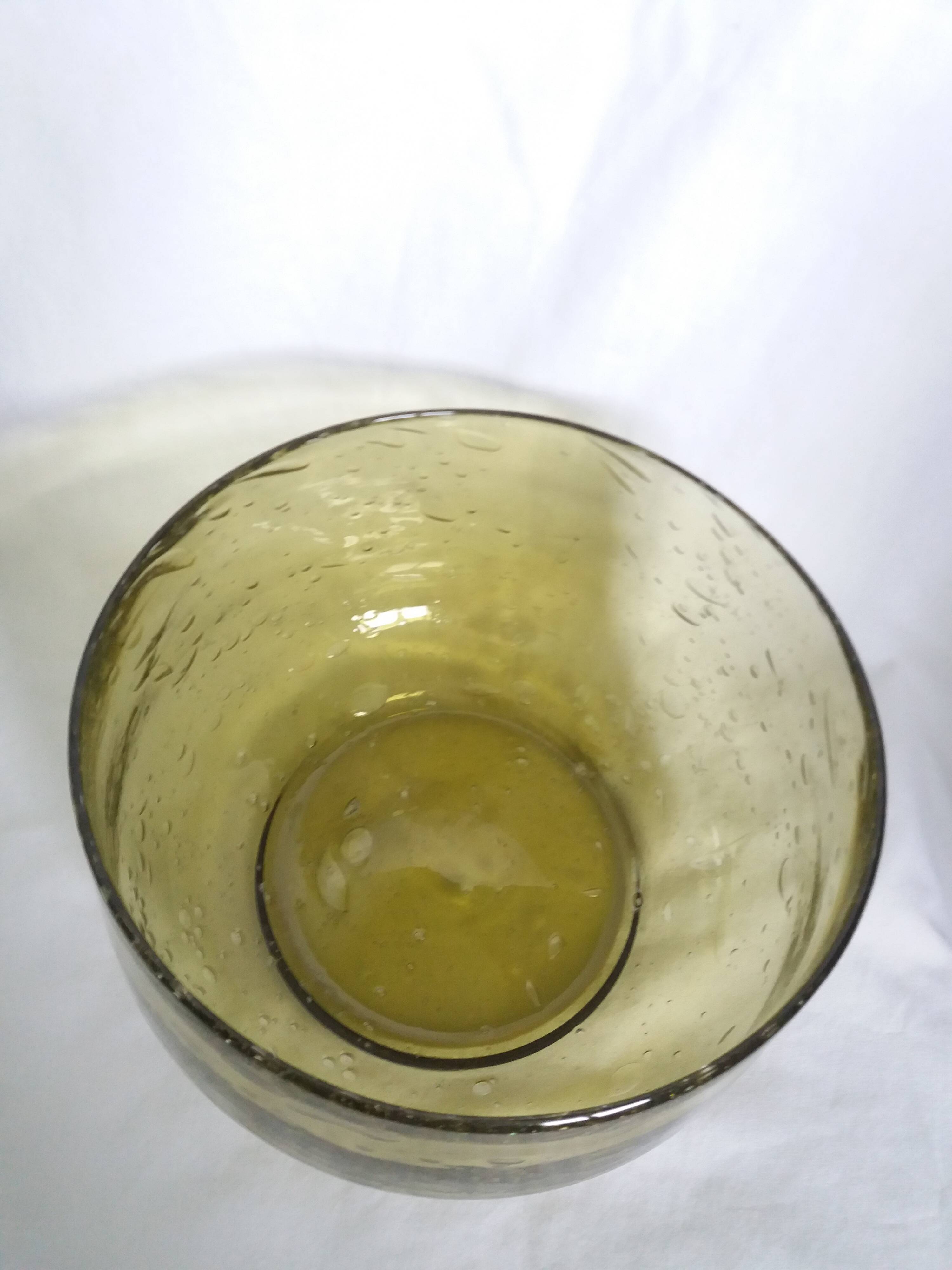 Biot bubble glass salad bowl