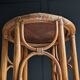Plant stand, vintage side table, 1970s bamboo.