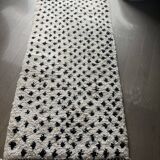 Moroccan wool corridor carpet