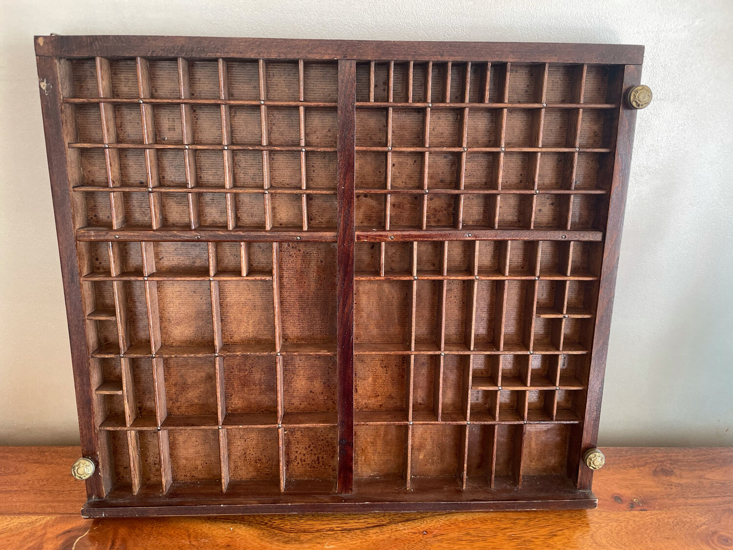 Drawer printer's locker