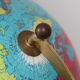 Luminous globe TARIDE glass 1969