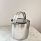 Vintage  Ice Bucket Cylinda Line by Arne Jacobsen for Stelton, Denmark, 60s