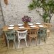 Oak farmhouse table
