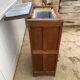 Vintage 1930s oak bar/icebox refrigerator