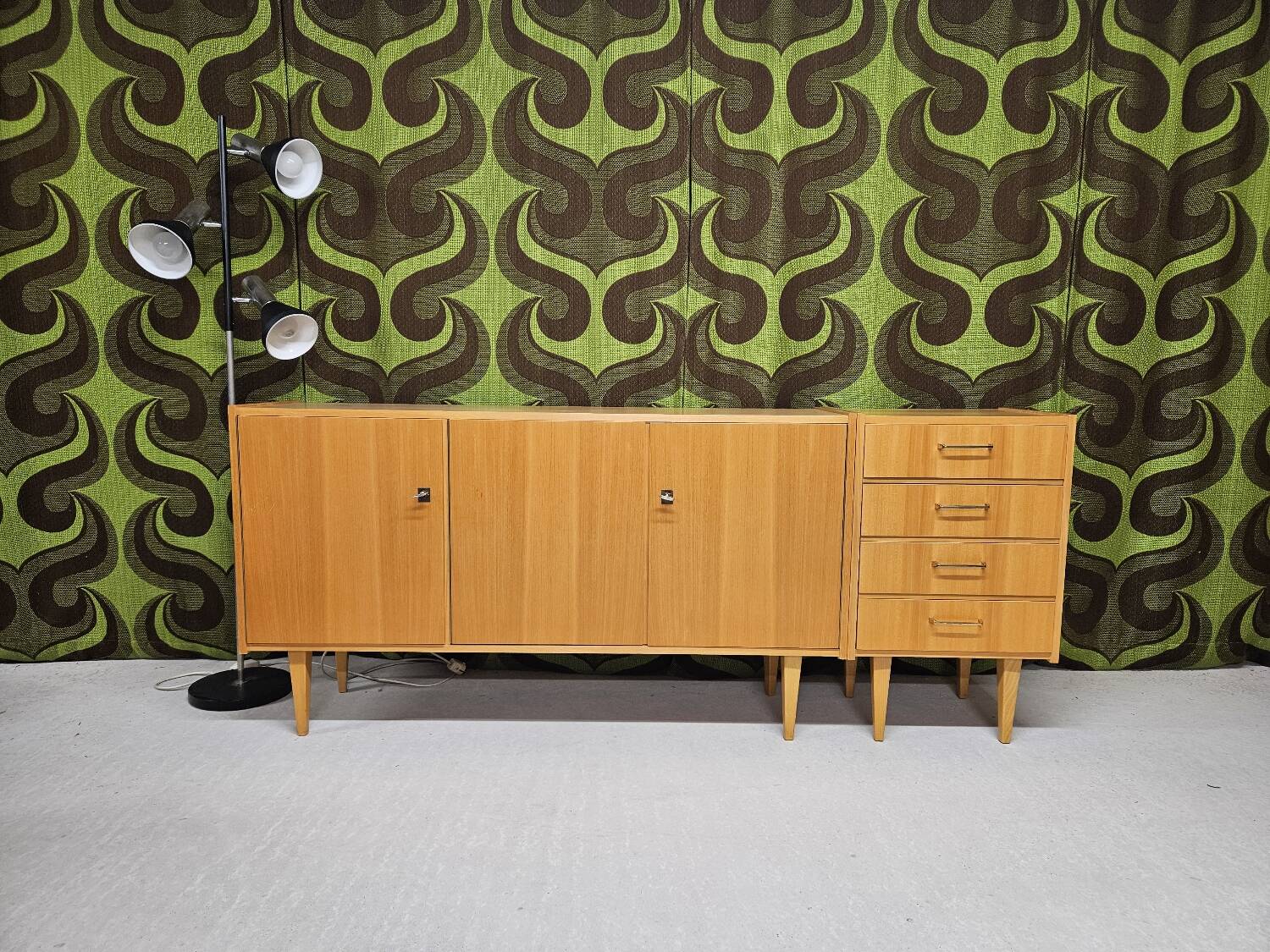 Vintage modular sideboard from the 1970s