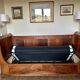 Antique 19th century mahogany sofa bed