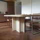 Vintage travertine dining table Roche bobois