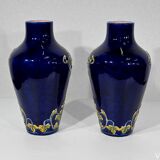 Pair of ceramic vases - art nouveau - 1900
