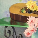 French signed painting still life from the 20th century