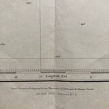 Old nautical chart - From Cap Camarat to Cap Roux via St Tropez St Raphael Ste Maxime