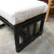 Maugrion rattan poufs for Roche Bobois vintage 70s